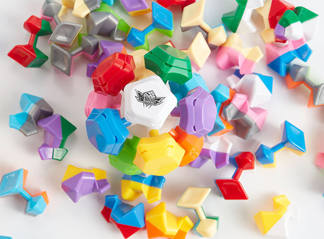 Cyclone Boys Rainbow Megaminx Stickerless Speed Cube 